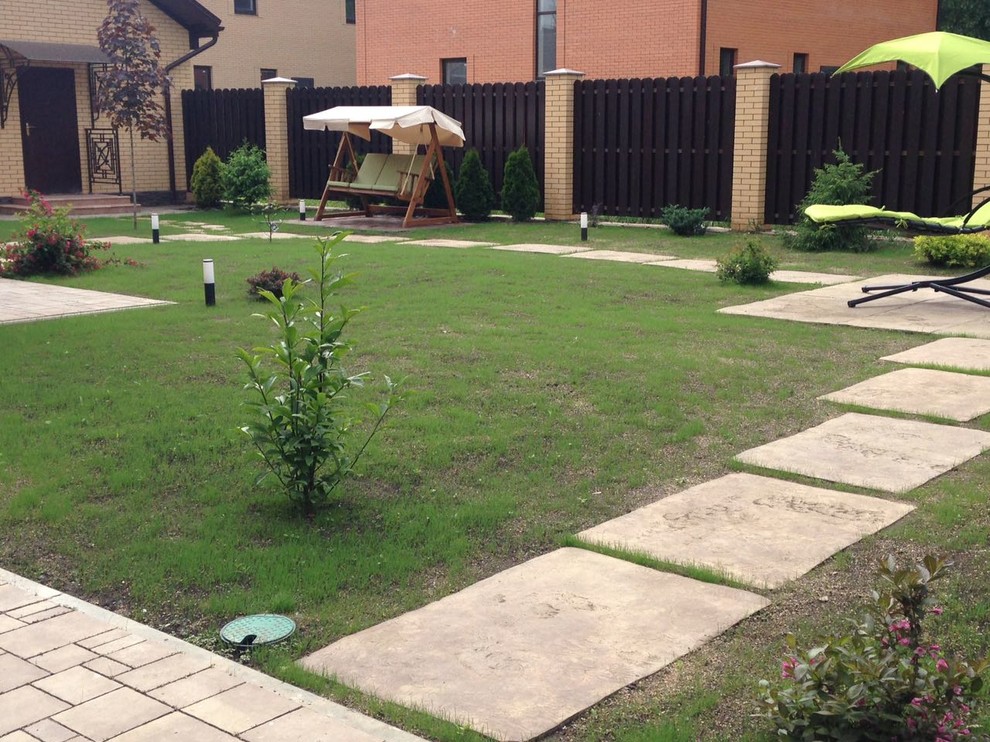 Тыльная часть сада