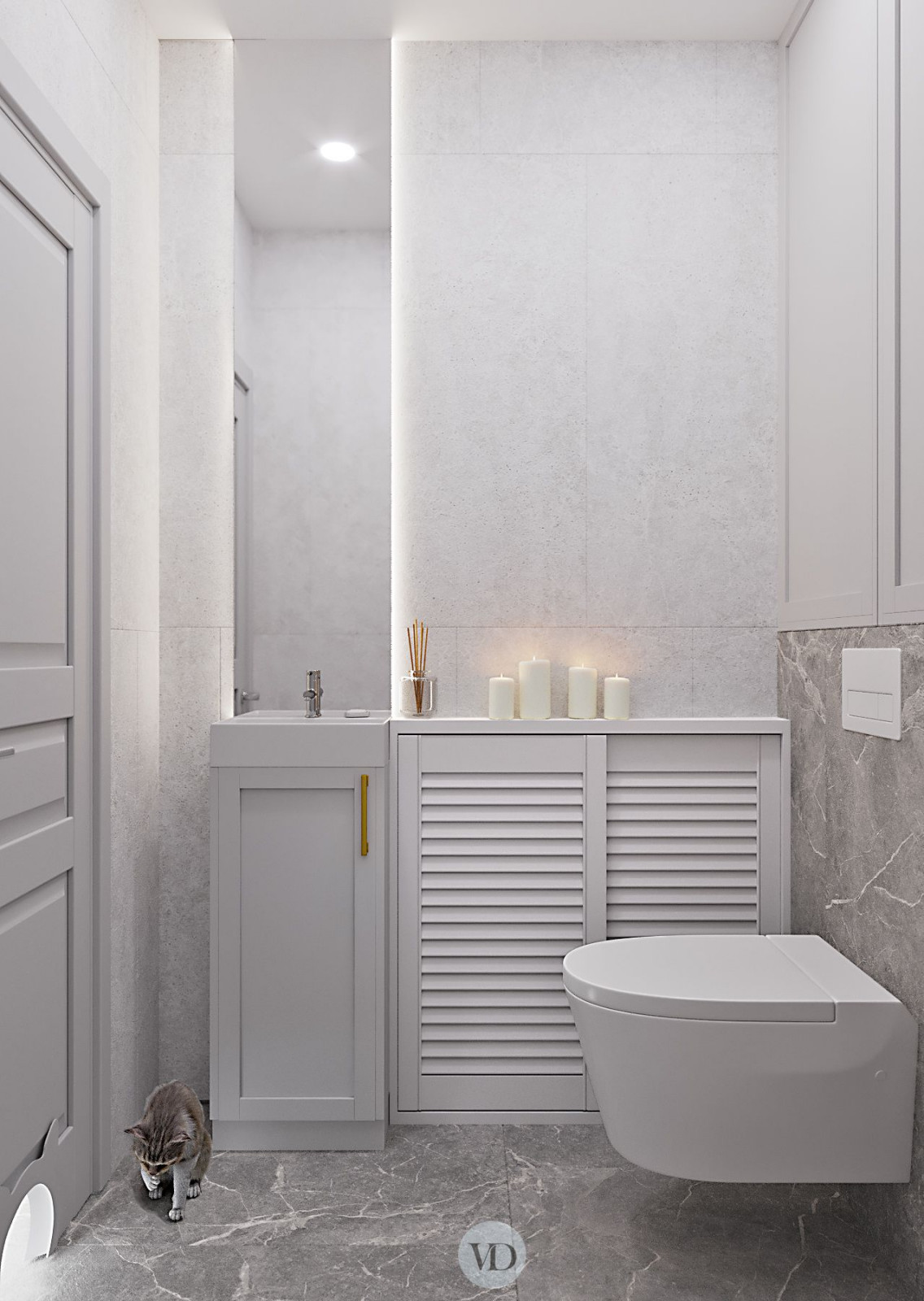 Дизайн-проект квартиры Яблочкино