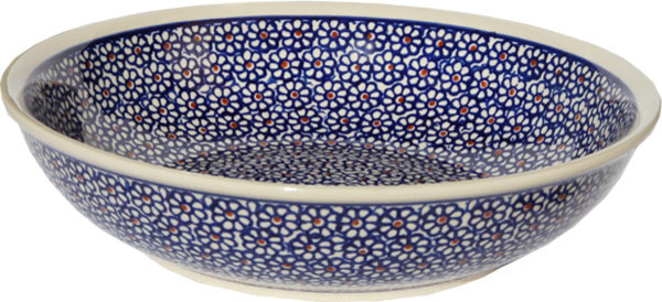 Polish Pottery Bowl 10", Pattern Number: 120