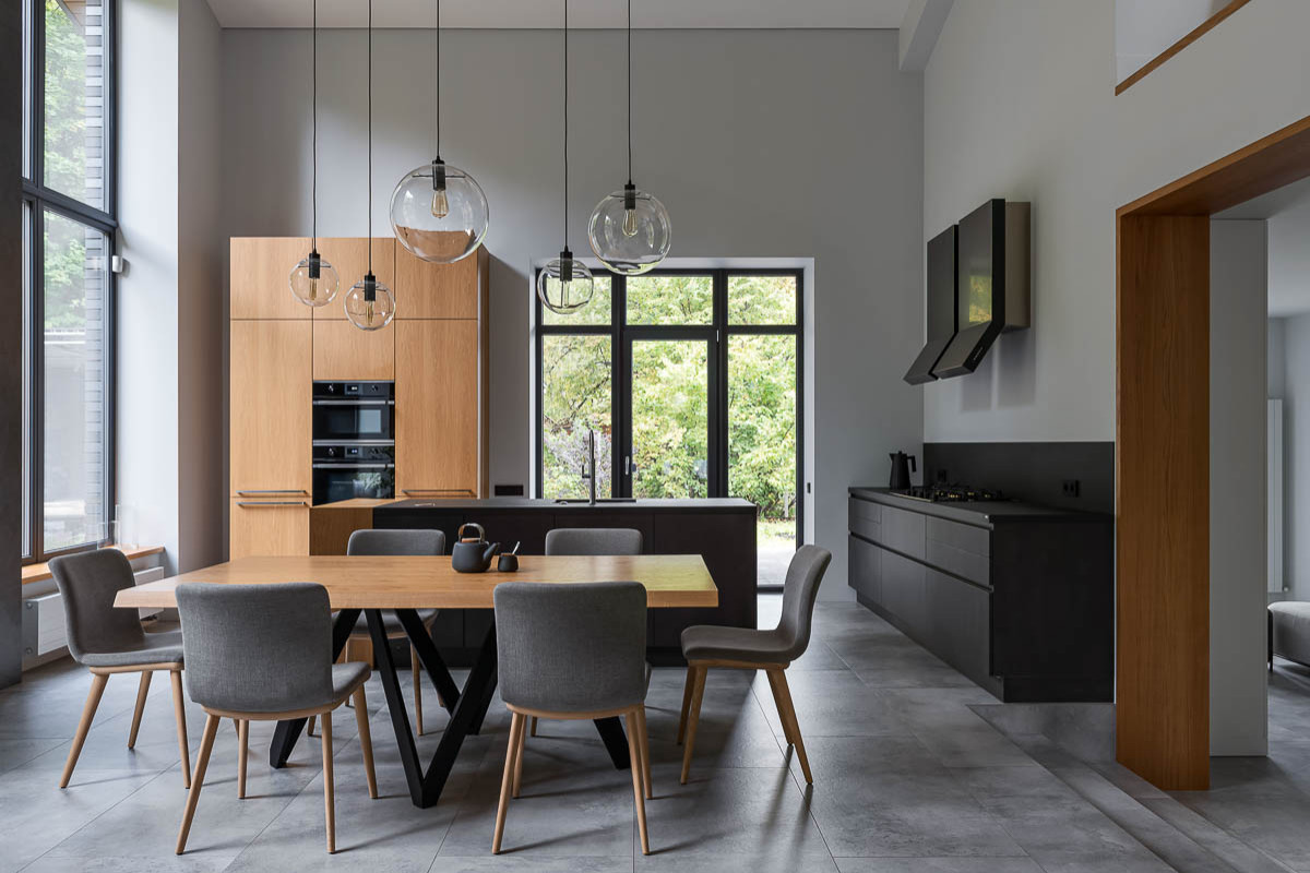 Загородный дом в лесу