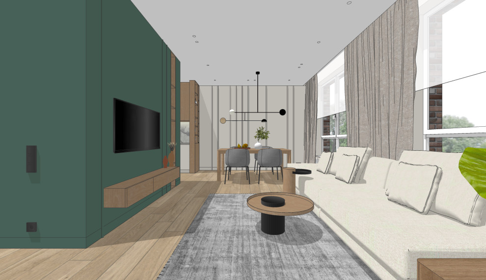 Квартира 91 кв.м. ЖК "Лефортово Парк"