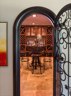 ミッドセンチュリースタイルのおしゃれなワインセラーの画像 75選