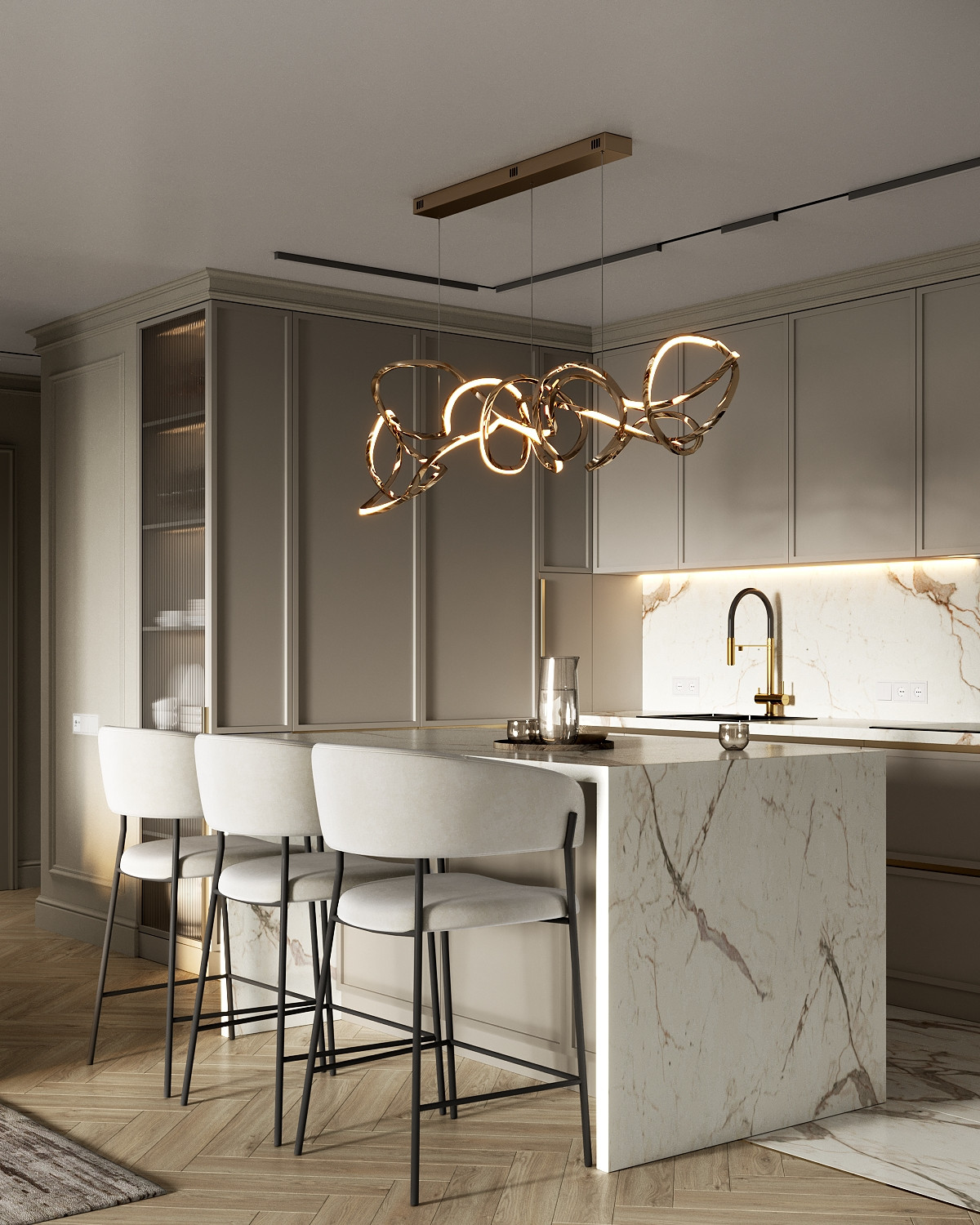 Neoclassical Apartment