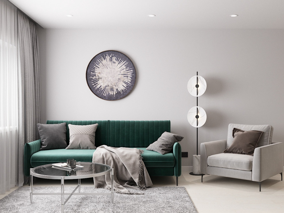 Дизайн проект гостиной