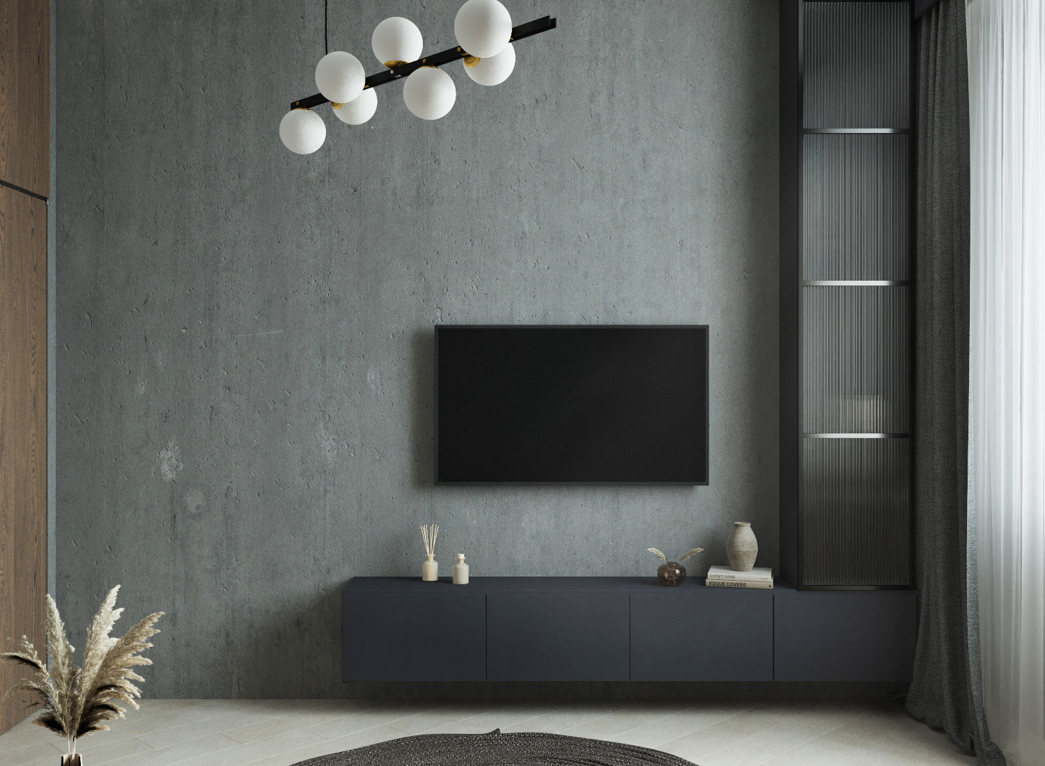 Дизайн-проект квартиры в тиле лофт