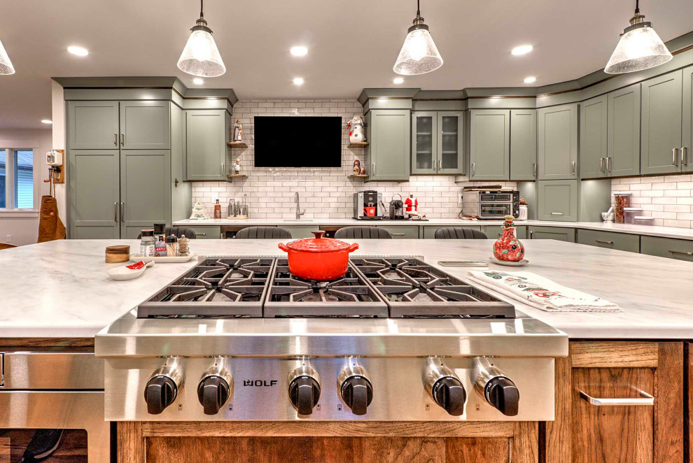 Open Concept Kitchen Remodel - Gill, MA