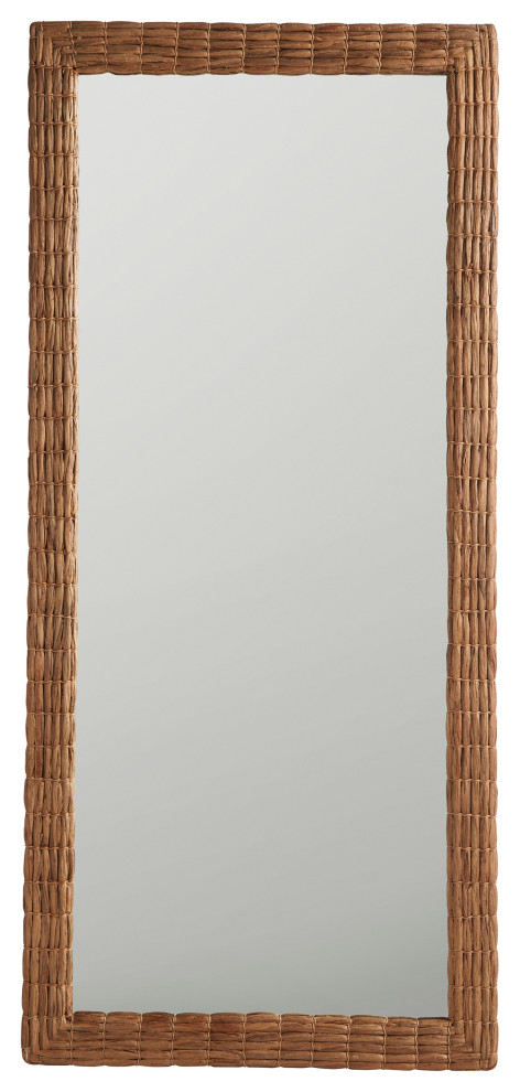 The Coastal Living Weekender Watch Hill Floor Mirror - Tropical - Floor ...