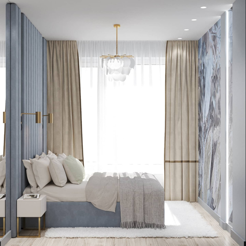 Нежная спальня в Москве