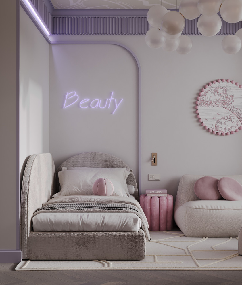 Изящная детская в стиле неоклассика