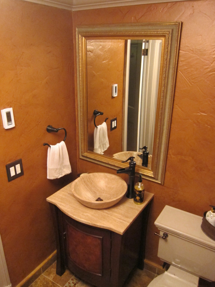 Tuscan Powder Room