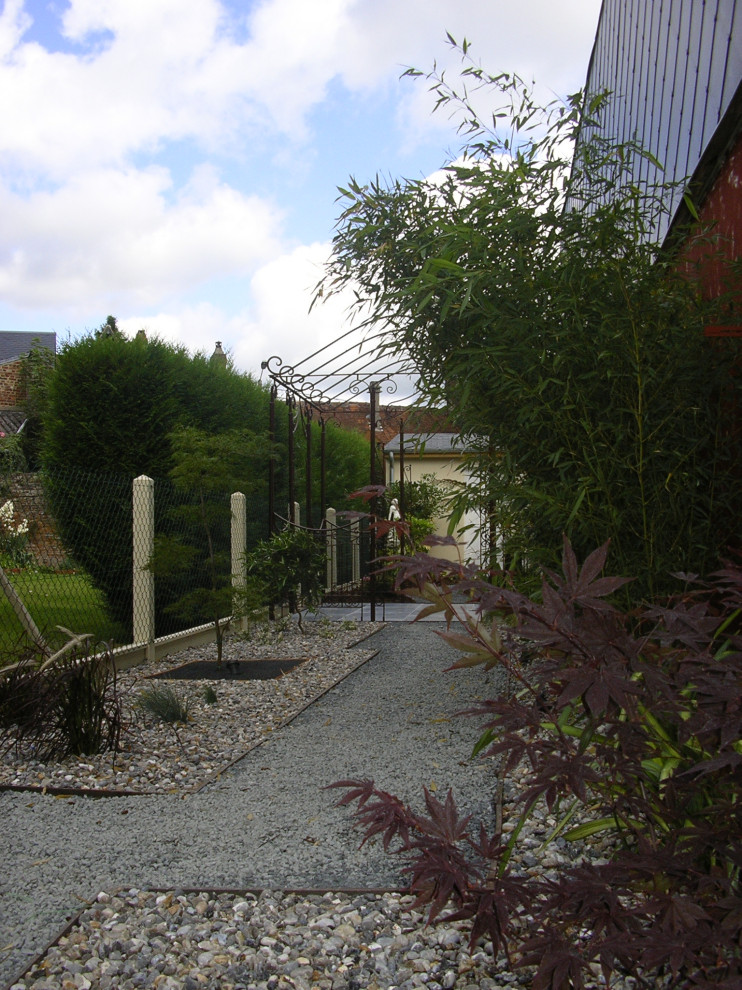 Aménagement d'une allée de jardin