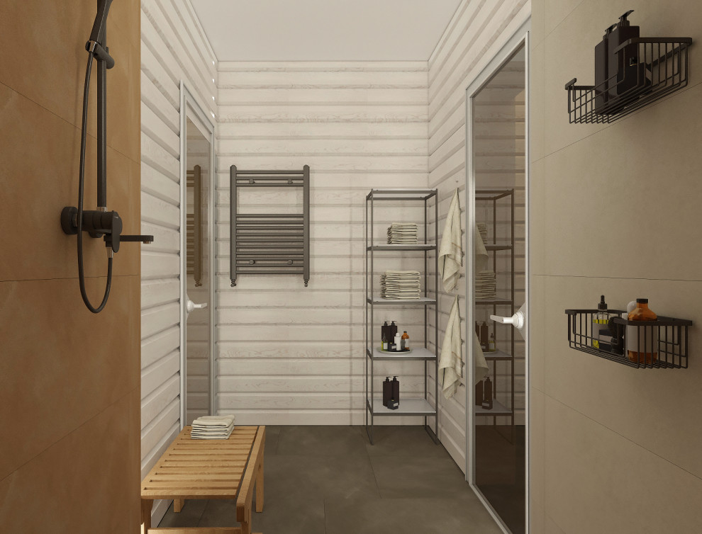 Баня из  клееного бруса в пос. Заповедник