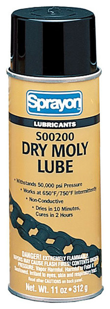 Sprayon 11oz. Dry Moly Lube