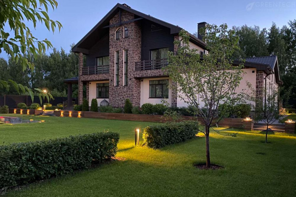 Сад, построенный в к.п. Серебряные Ключи 2