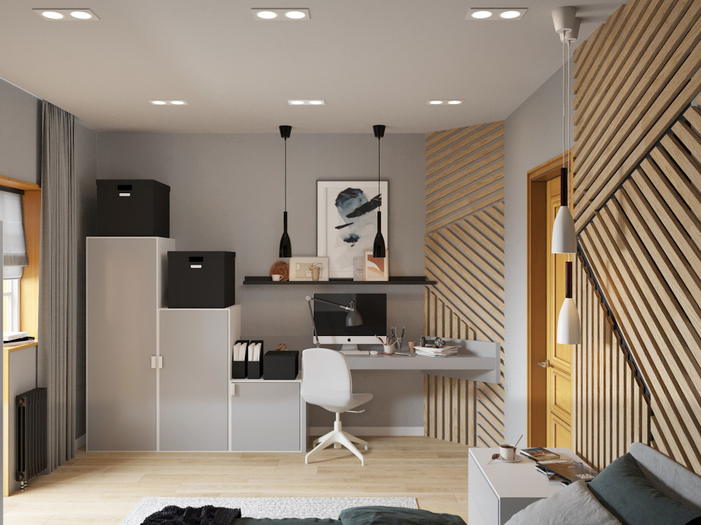 Таунхаус для большой семьи - спальни, санузлы