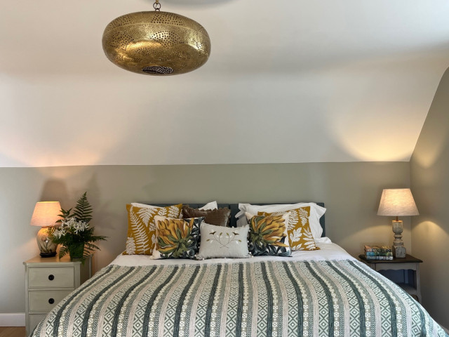 Bedroom full of decorative colour & texture eclectic-bedroom