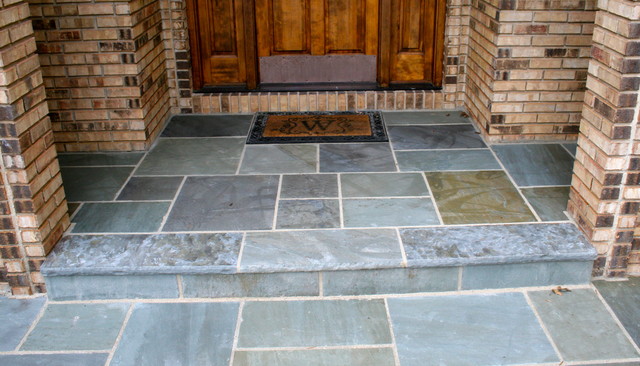 Paved Stoops trendy-veranda