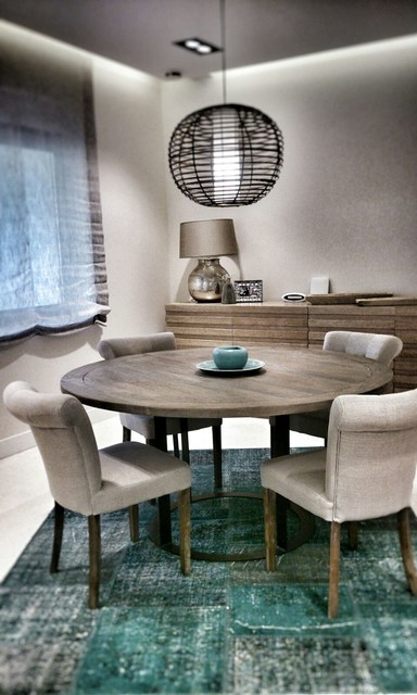 La Moraleja classique-chic-salle-a-manger