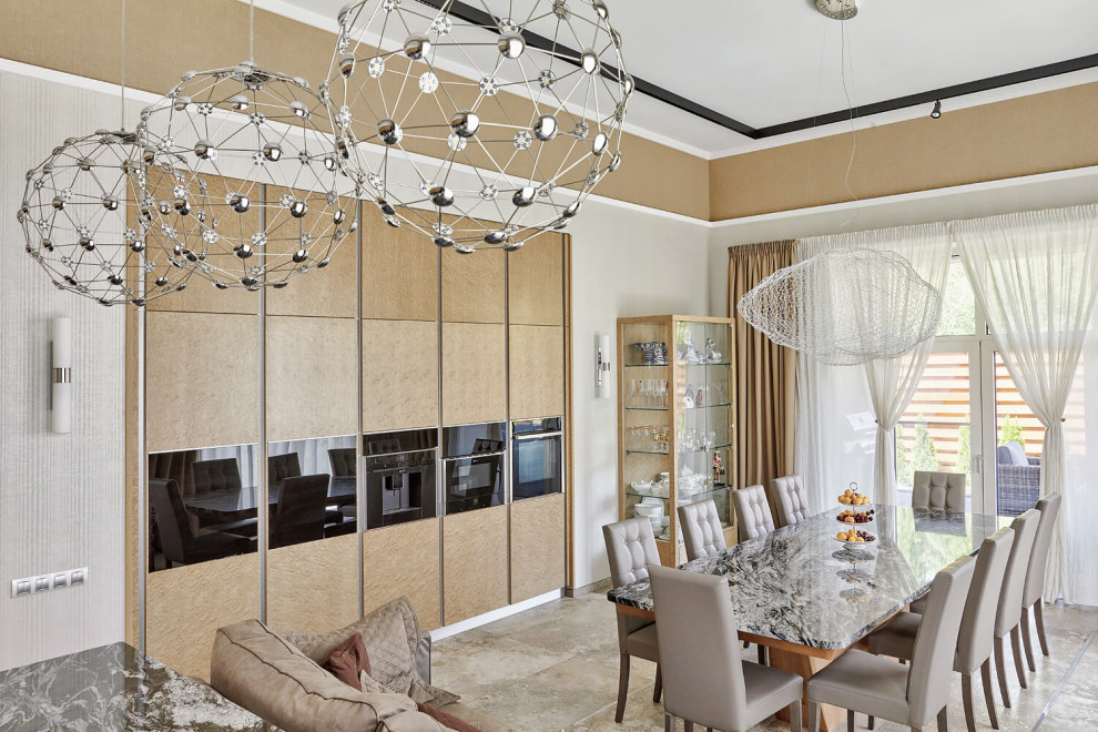 Интерьер жилого дома в современном стиле