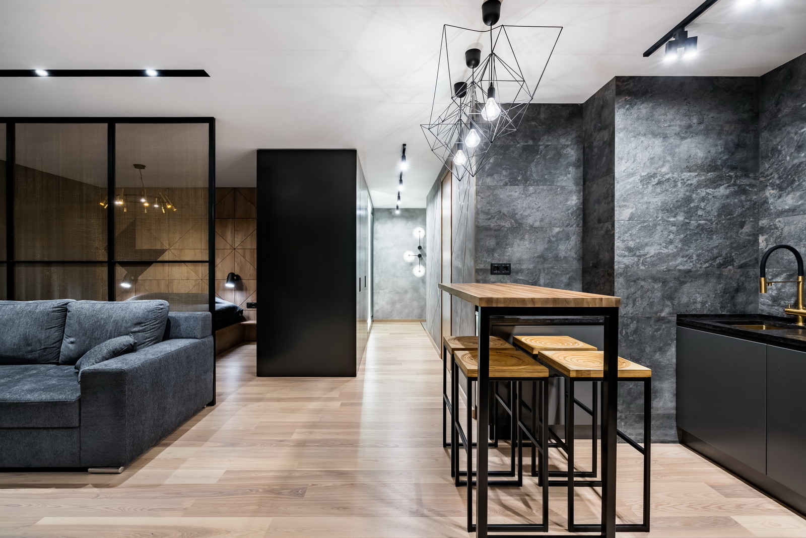 Лофт с видом на парк