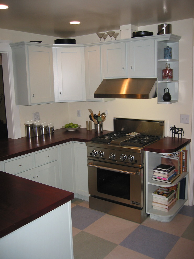 Inspiration for a transitional kitchen remodel in Denver