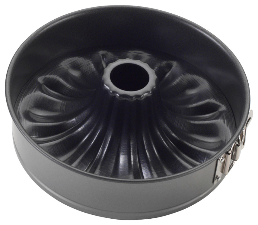 Nordic Ware 10 Cup Bundt Fancy Springform Set with 2 Bottoms