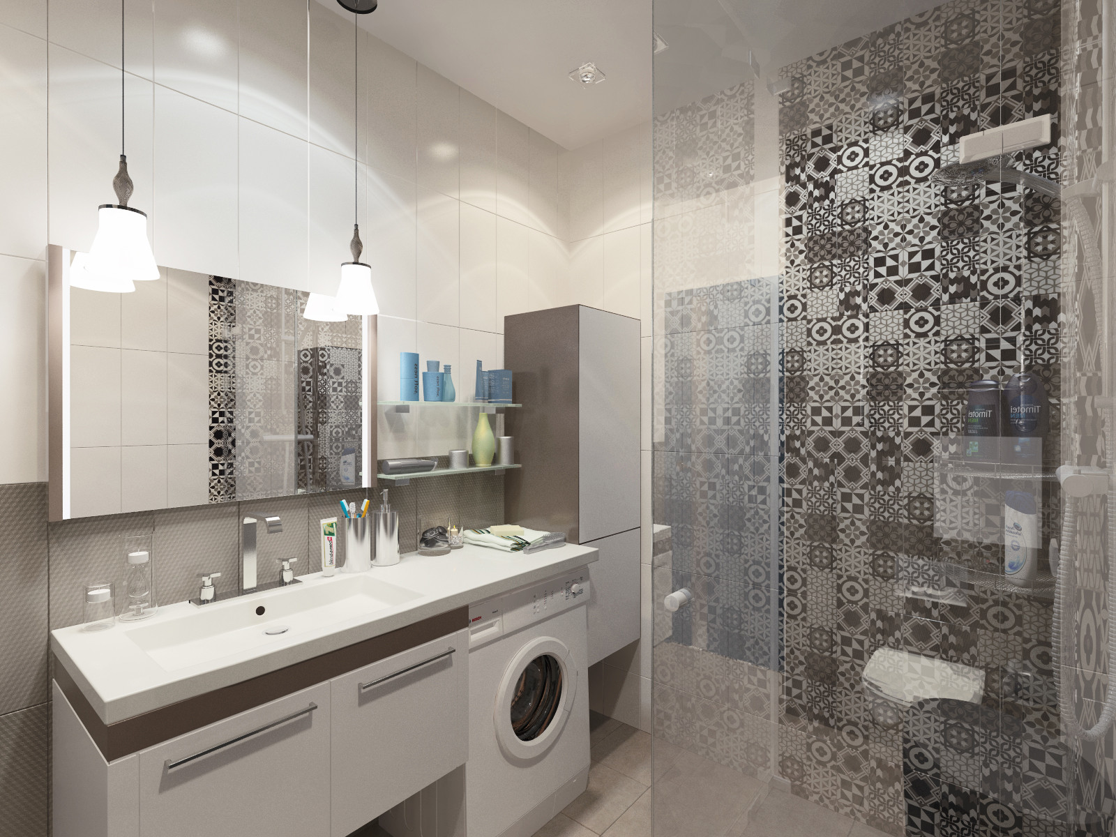 Дизайн интерьера однокомнатной квартиры.Современная класиика