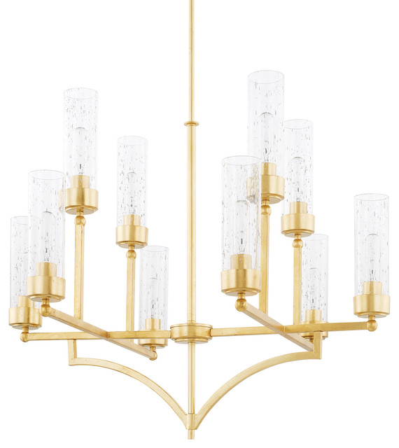 Capital Lighting Regan Gold 10 Light Chandelier Capital Lighting Regan Gold 10 Light Chandelier