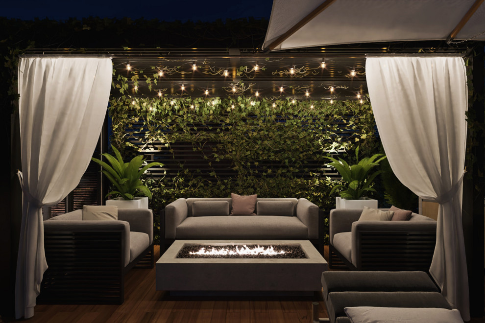 Терраса пентхауса в г. Сочи