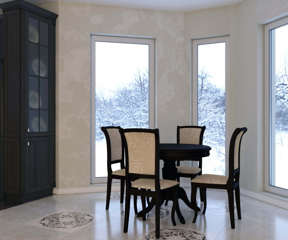 Кухня в загородном доме