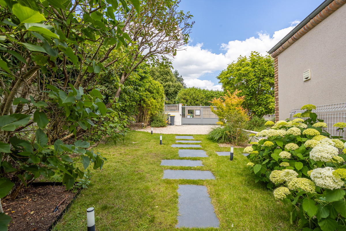 Un jardin aux allures contemporaines
