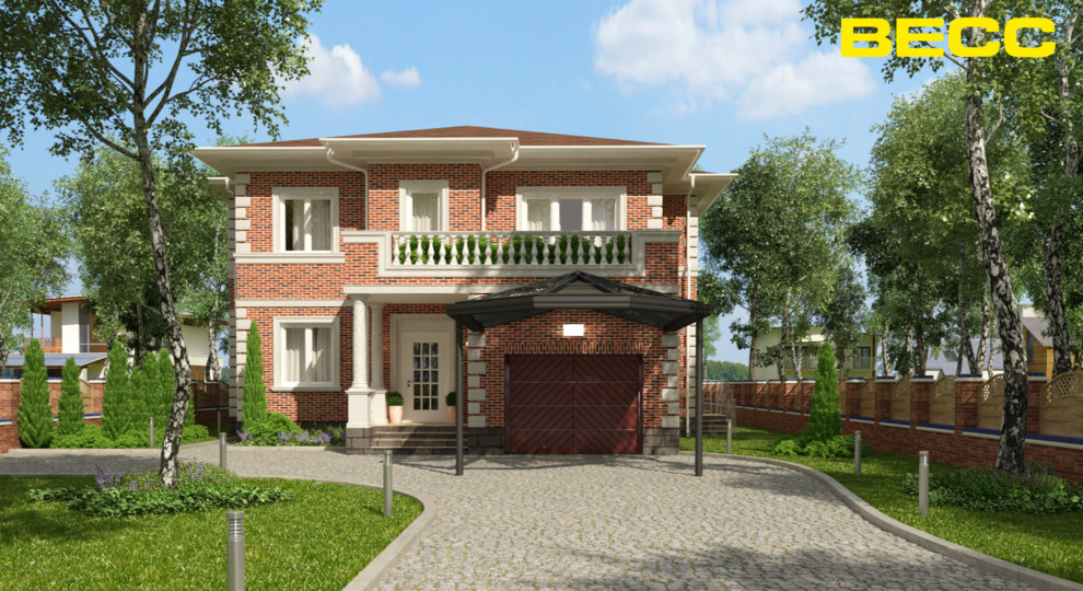 Дом в немецкой деревне