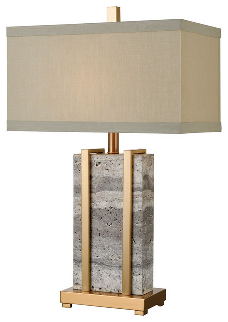 grey marble lamp table