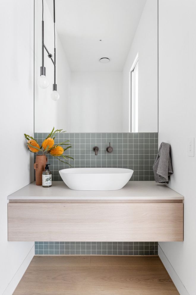 Helena - Beach Style - Powder Room - Melbourne - by ACASÂ | Houzz AU