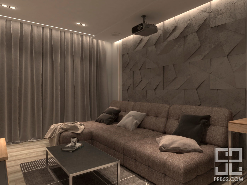 Проект частного интерьера в ЖК "7 Небо"