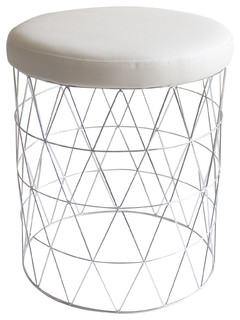Urban Modern Cosmo Vanity Stool Contemporary Stools And Urban Modern Cosmo Vanity Stool Contemporary Stools And Benches By Taymor