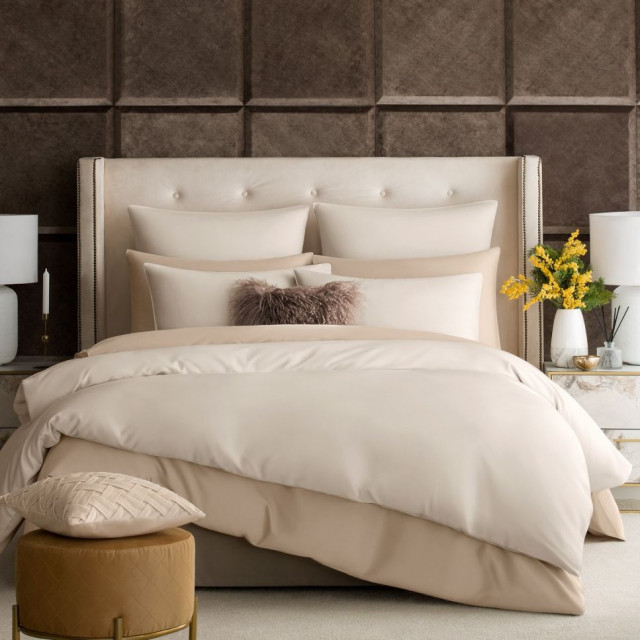 Avari Ecru Duvet Cover Full, Full - Transitional - Duvet Covers And ...