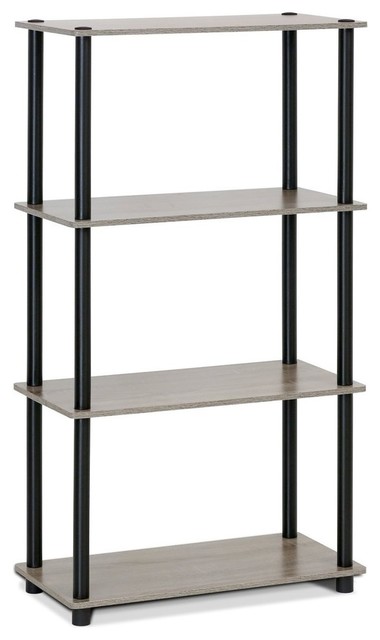 Wood Espresso//Black Furinno Toolless Shelves one size