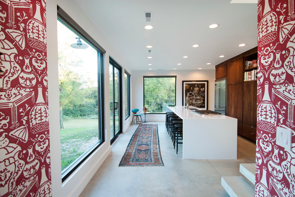Home design - transitional home design idea in Columbus