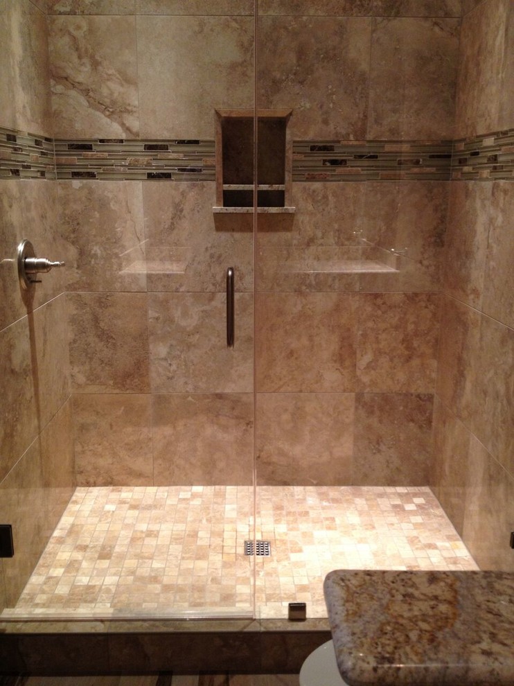 Bathroom - rustic bathroom idea in Phoenix