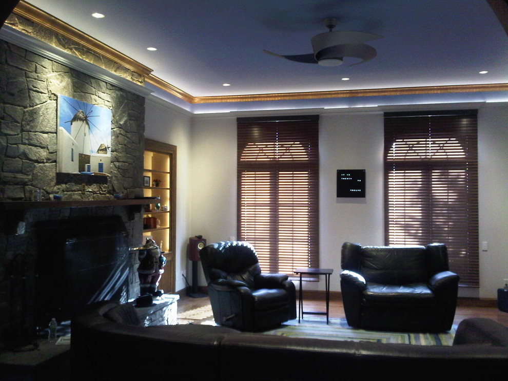 Dramatic Living Room