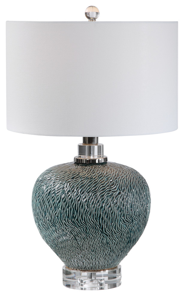 teal bedside lamp