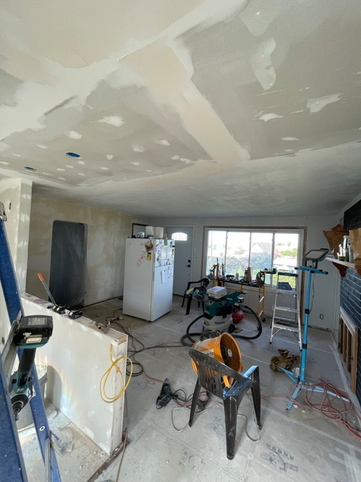 Bigger is better- Kitchen and wall remodel