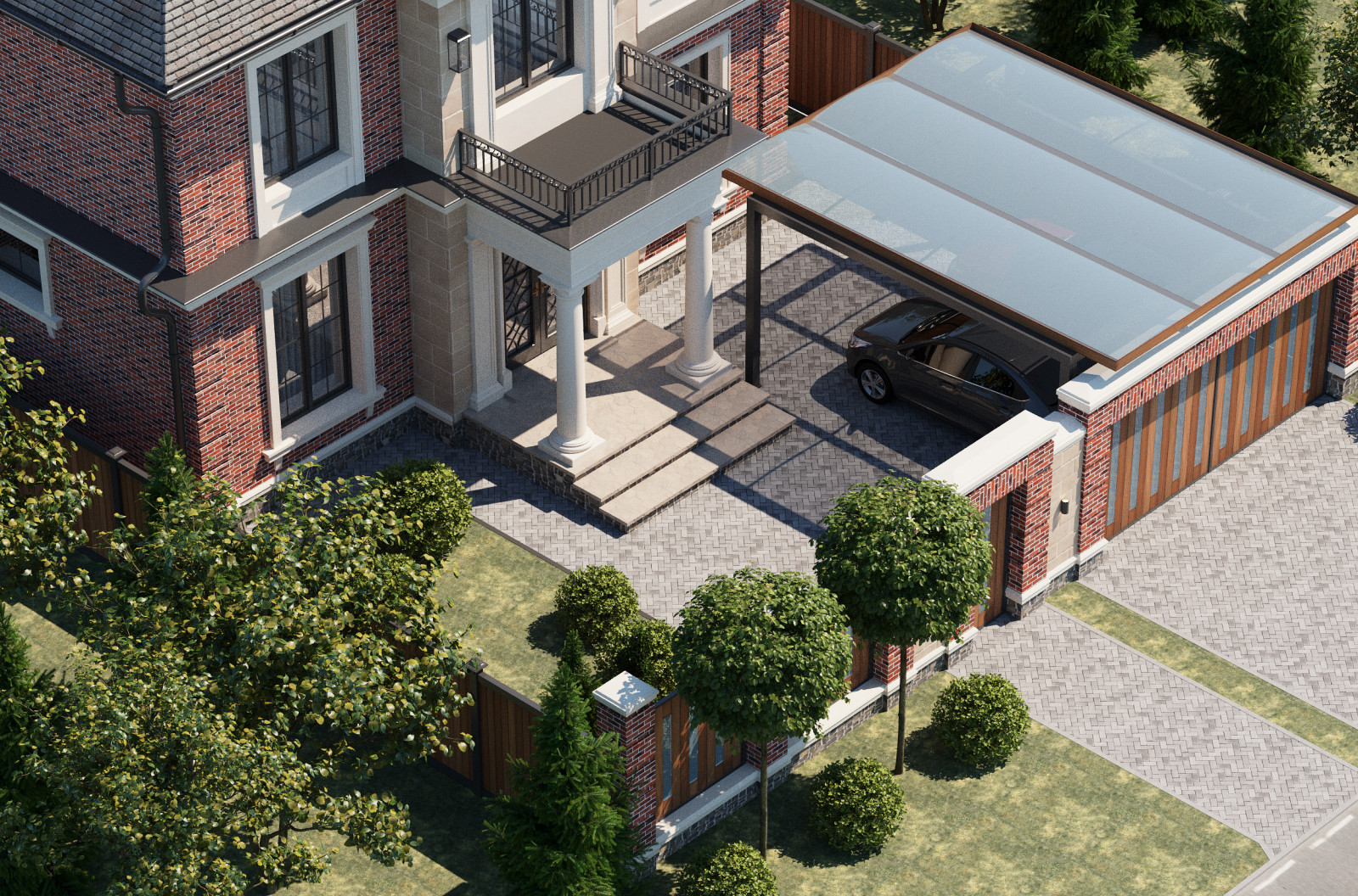 Коттедж в английском стиле