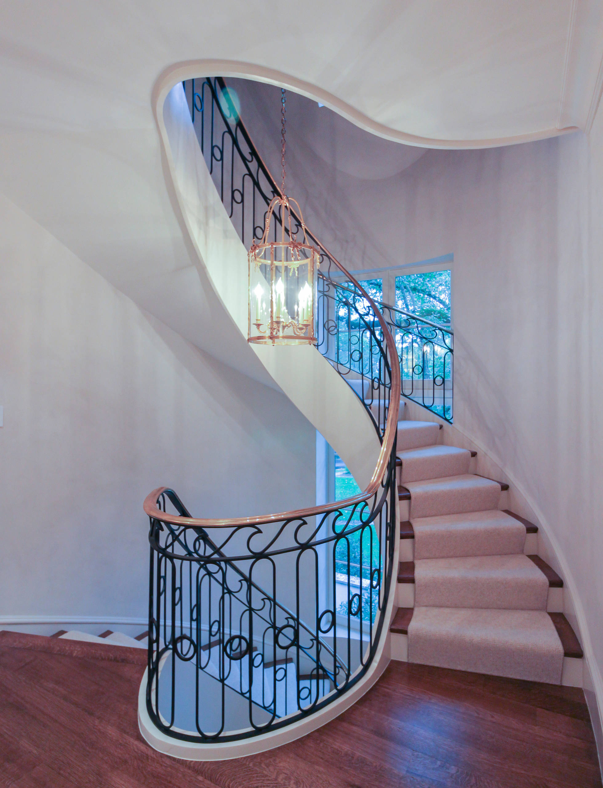 61_Sculptural/Elliptical Staircase in Washington, DC 20008