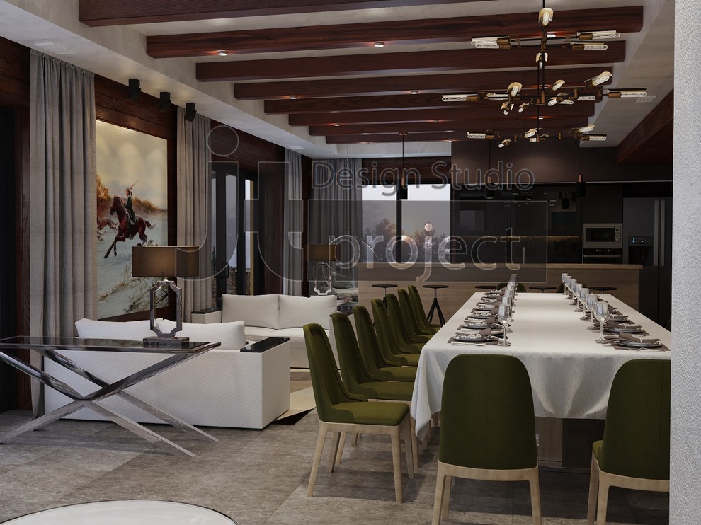 Дом в стиле Шале (800 кв.м)