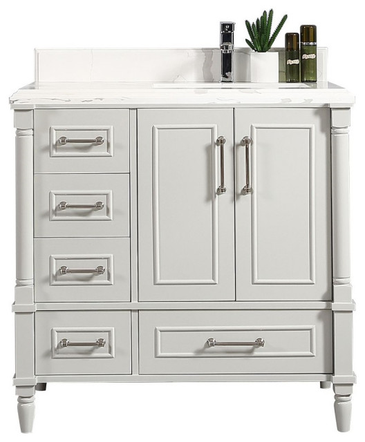 Willow Collections Aberdeen Bathroom Vanity - Traditional - Bathroom ...