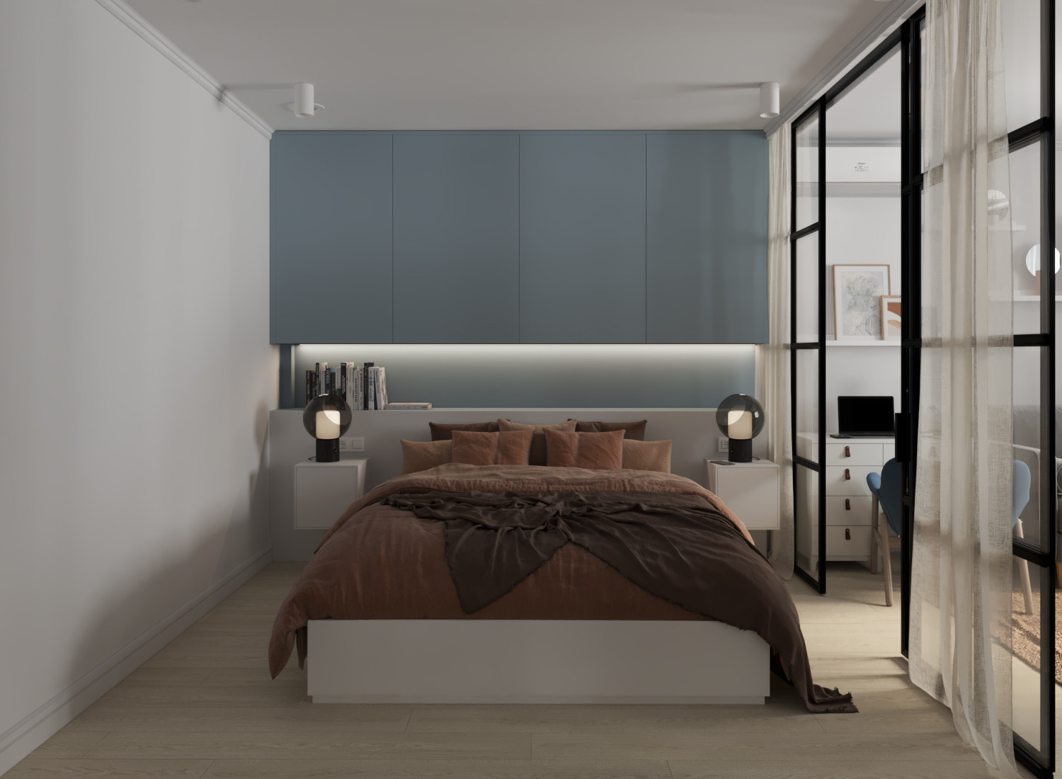 Квартира в Нижнем Новгороде для молодой семьи | Площадь:46 м2.