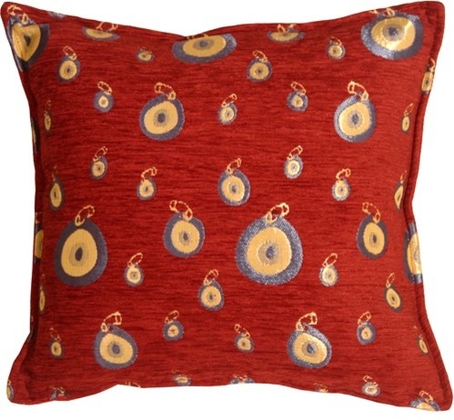 Pillow Decor Ltd. - Pillow Decor - Blue Target 17 x 17 Throw Pillow & Reviews Houzz