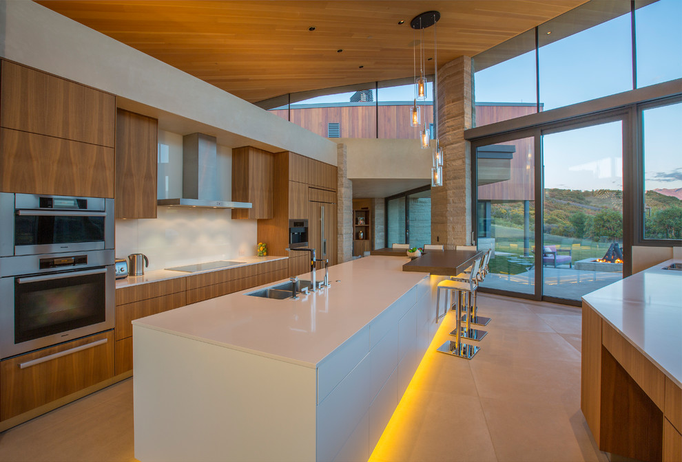 Contemporary kitchen in Denver.